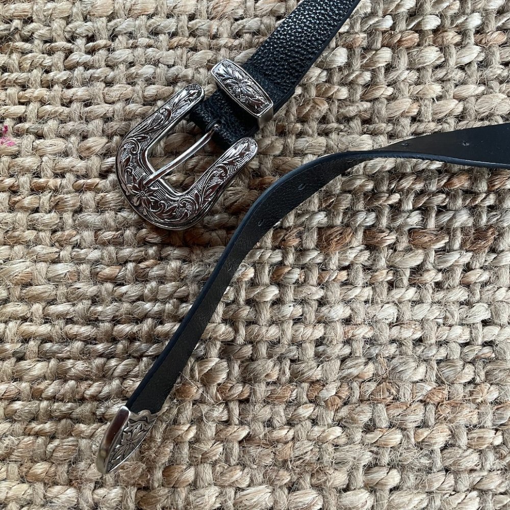 H&M Vegan Leather Western Belt